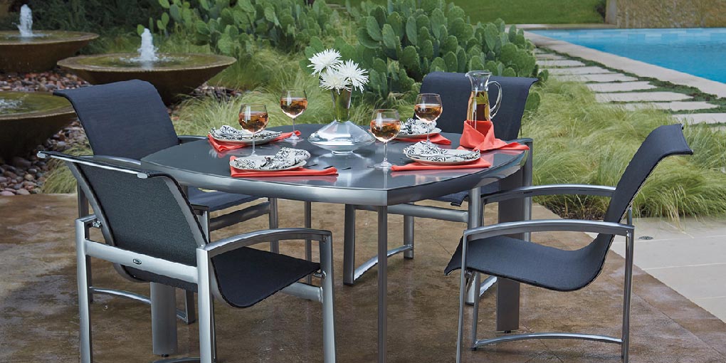 Woodard aluminum furniture - Patio Barn, Amherst NH