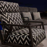 O.W. Lee aluminum furniture