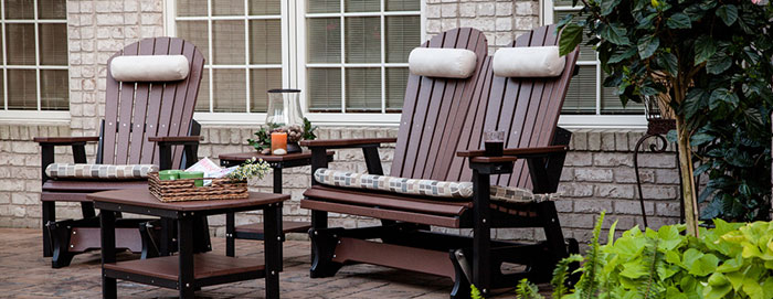 Poly glider chairs