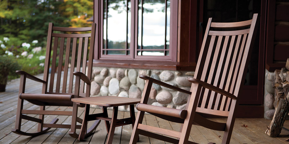 Jensen Ipé furniture at Patio Barn - Amherst, NH